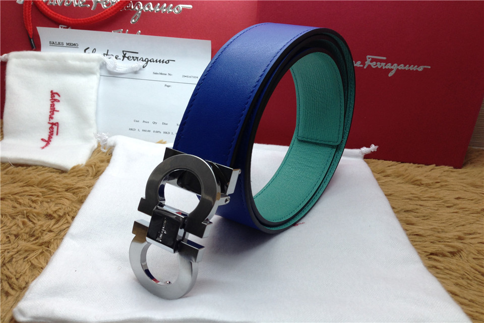 Ferragamo Adjustable Gancio/Vara Buckle Belt For Women In 85CM - 105CM Sizes MW166